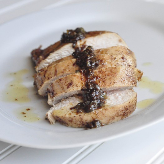 Fennel Chicken Dusted Chicken with Browned Butter Sauce