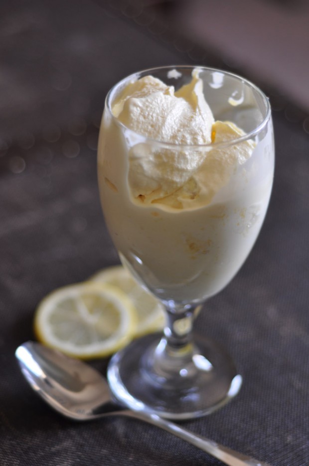gelato al limone - lemon gelato