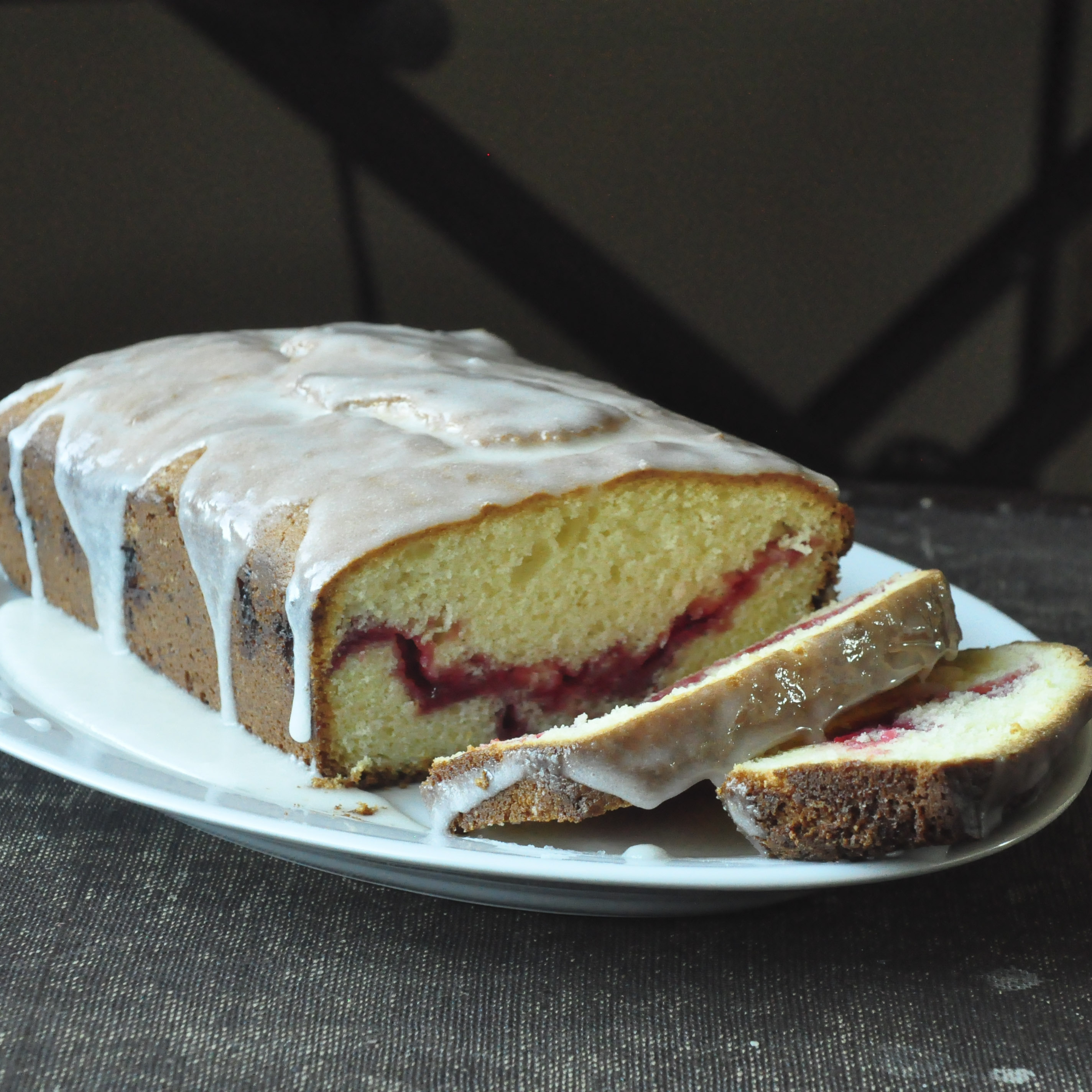 Sour Cream Raspberry Bread | Foods of Our Lives