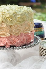 Vanilla Bean Cake with Swiss Merengue Buttercream and Pastry Cream Filling-7