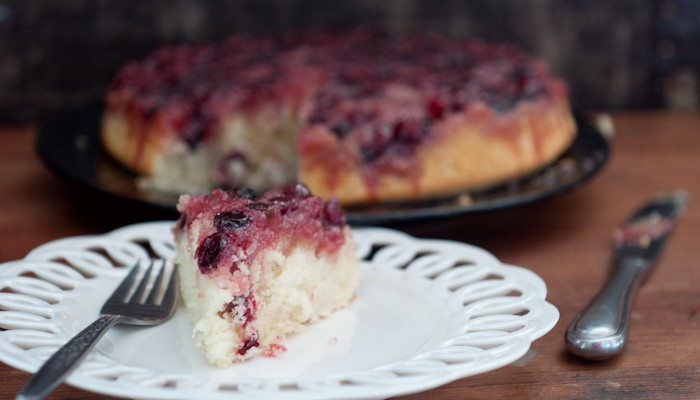 Cranberry Upside-Down Cake