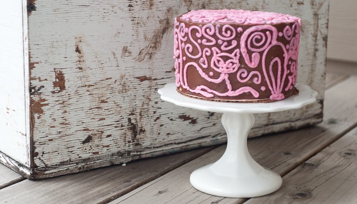 Vintage Meltaway Chocolate Cake-2