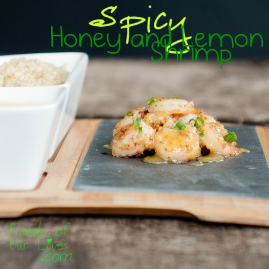 Spicy Honey and Lemon Shrimp