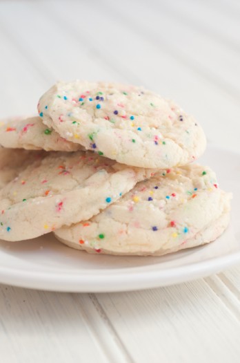 Easy Sprinkle Sugar Cookies