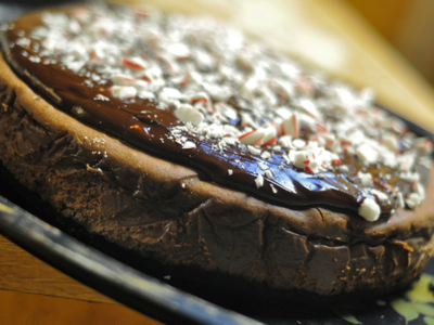 Chocolate Peppermint Cheesecake