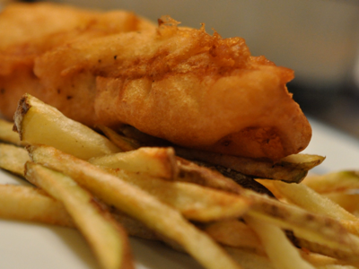 Beer Battered Pub Style Fish and Chips