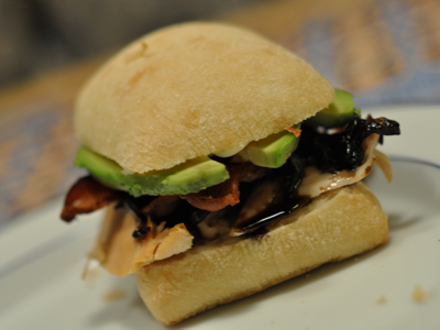 Turkey Sandwich with Balsamic Onion Marmalade   