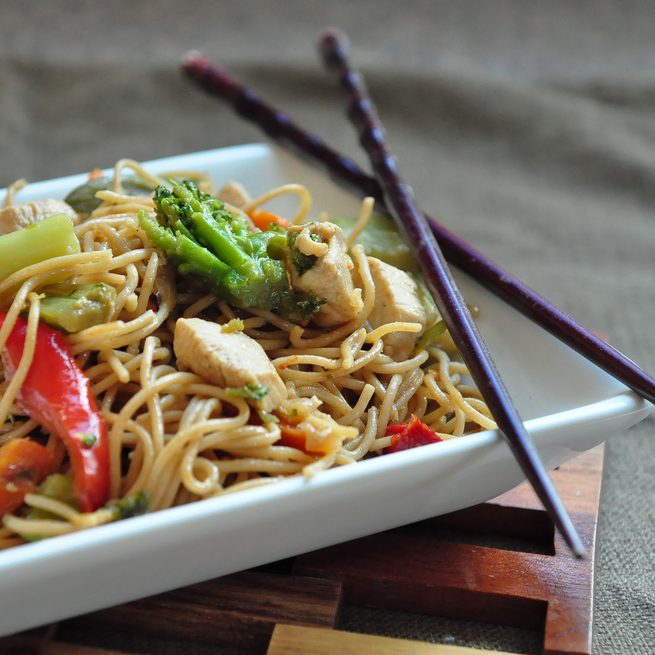 Homemade Chicken Lo Mein | Foods of Our Lives