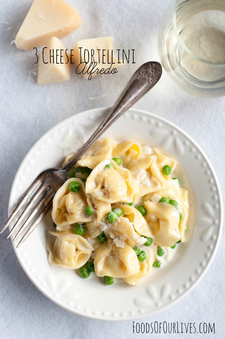 3 Cheese Tortellini Alfredo Foods Of Our Lives